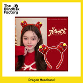 New Year Red Lion Headband